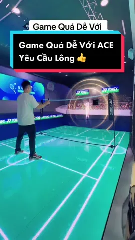 Game Quá Dễ Với ACE Yêu Cầu Lông 👍👍 #yeucaulong #votcaulonggiare #votcaulongchinhhang #votcaulongyonex #votcaulonglining #votcaulongguangyu #votcaulong #vợt_cầu_lông #cầulông #caulong #badminton 