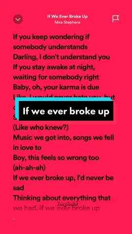 Part 30. If we ever broke up - Map Stephens  #songsmith #mapstephens #ifweeverbrokeup #spotify #lyricsvideo #fypviralシ 