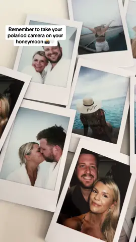 Love my polariod camera so much 🥹📸 #weddingtok #weddingtiktok #honeymoon #weddinghoneymoon #maldiveshoneymoon #ruipalacemaldives #weddingday #weddingDIY #DIYWedding 