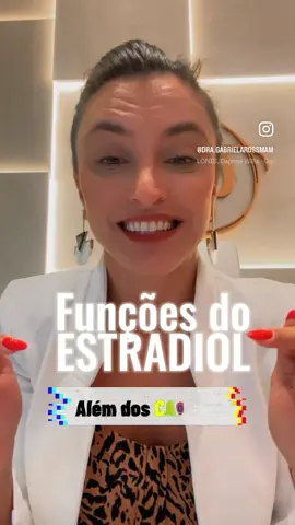 ESTRADIOL! Hormonio fundamental para a boa qualidade de vida das mulheres… vem ver outras funções desse hormonio, ALÉM de diminuir os calorões da menopausa… #menopausa #calorões #envelhecimento #hormonios #estradiol