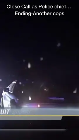 Close Call as police chief…Ending- another cops #police #pursuit #copstvshow #copsoftiktok #trending #foryourpage #fbyyy 