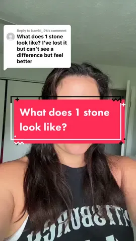 Replying to @bambi_.96 congrats on losing 1 stone!! Watch the full video to see where I measure! (1 stone = 14 pounds = 6.35 kg) #weightlossmotivation #weightloss #weightlossgoals 