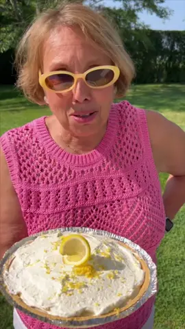 Lemonade Pie (recipe follows) It’s STILL summer!  And nothing is more satisfying than a cold lemonade on a hot day…except a piece of cold lemonade pie on a hot summer day.  This pie is so easy to make and you can literally make it anywhere you have a blender handy.  It is the dessert of the summer!   🍋INGREDIENTS: 1 (14 oz) can sweetened condensed milk 1/3 cup fresh lemon juice (about 2 lemons) 1 tsp grated lemon zest (optional: more for garnish) 2 cups heavy cream 1 prepared graham cracker crust 🍋INSTRUCTIONS: To make blender whipped cream.  Add very cold heavy cream to a blender.  Blend on high speed for :15 and then turn immediately to low and blend for another :15 seconds.   In a medium bowl, mix together the sweetened condensed milk, lemon juice, and lemon zest until thoroughly combined. Fold one cup of whipped cream into the lemon milk mixture.  Continue to gently fold until no white streaks appear.  Pour the lemon filling into the graham cracker crust.  Cover the pie with plastic wrap or the lid from the pie shell and refrigerate for at least 2 hours before serving to allow it to set.   Garnish with additional whipped topping and lemon zest before serving if desired.   #lemonade 