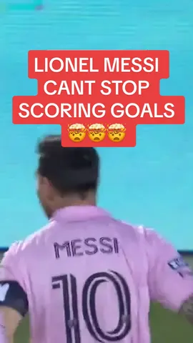 WHO ELSE BUT MESSI? HIS 6TH GOAL IN 4 GAMES 🤯 🤯 🤯  (🎥: @Major League Soccer)