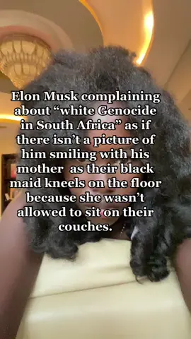 I feel like maybe maybe maybe hes not the right persom to talk about South African poltics #bakhitaplus___ #elonmusk #southafrica #apartheid