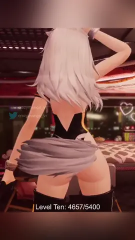 I wiggle my tail at you 😳 #crazymango #vrchat #tailwiggle #foxgirl #dancer