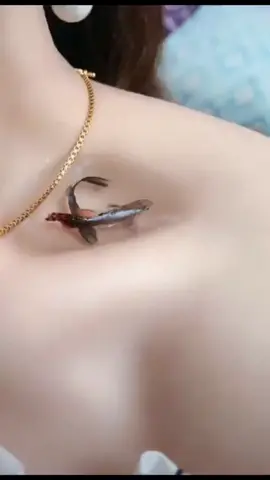 How many people can keep a goldfish in their clavicle?