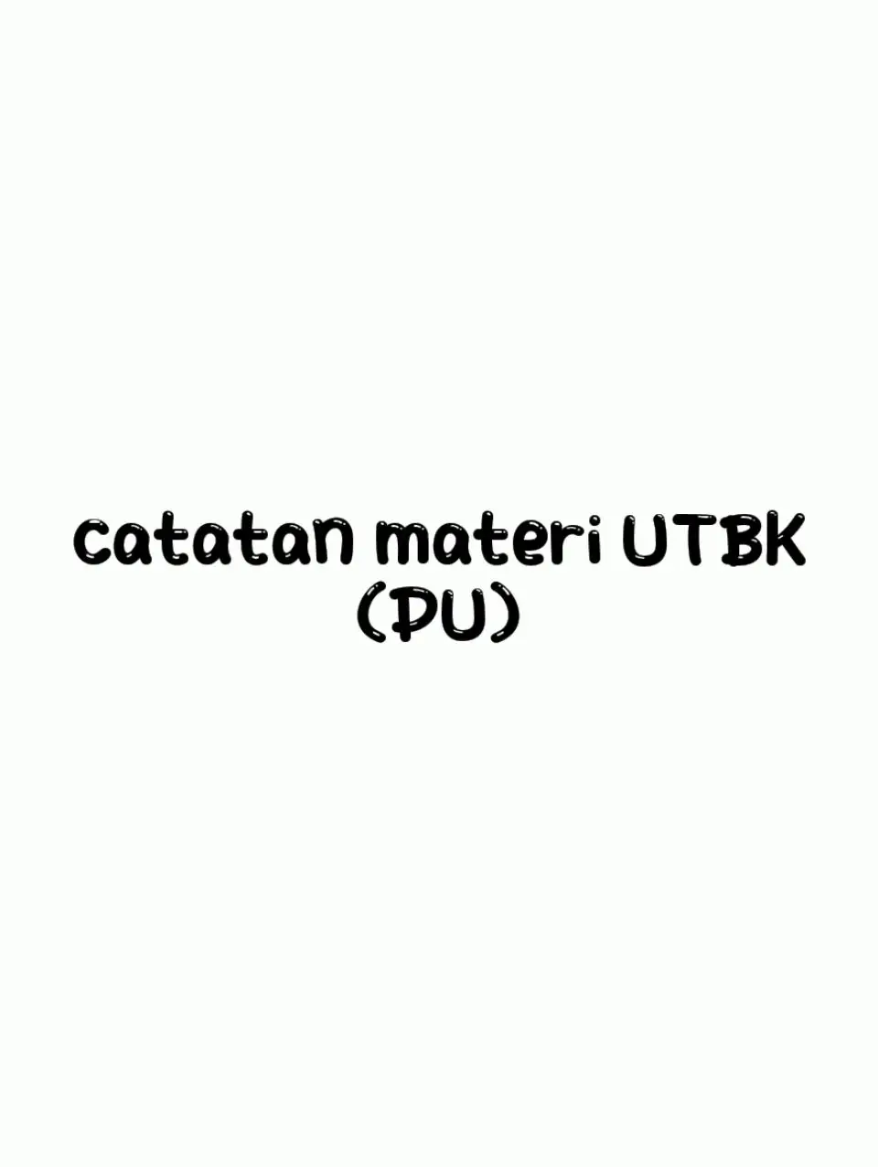 twt : blessedcomfy #snbt2024 #penalaranumum #materiutbk #catatanaesthetic #tesskolastik 