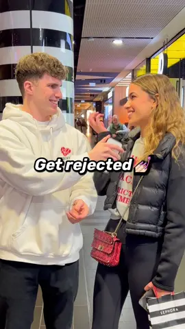 SHE GOT REJECTED 😂 #foryoupage #viral #foryou #funny #interviews #prank 