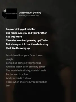#daddyissues #theneighbourhood 