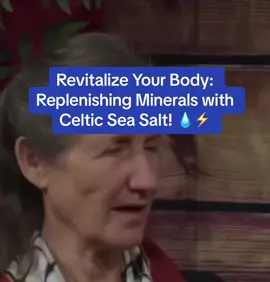 Did you know the closest thing to seawater is Celtic sea salt? In seawater, there are 92 minerals in proportion and balance - the exact same minerals found in our bodies. Explore the science behind this incredible discovery and unlock the power of Celtic sea salt! #minerals #mineralsupplements #seawater #celticseasalt #nutritionboost #barbaraoneill #82minerals #barbaraoneill #fyp 