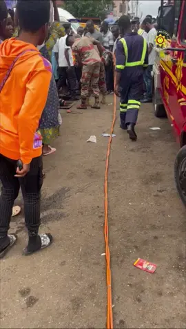 GNFS rescues a woman whose left leg got trapped in a metal grating in Adum Kumasi…#gnfsofficial #fireservicetv #dea #everyone #fypシ゚viral🖤tiktok #ghanatiktok🇬🇭 #fypシ 