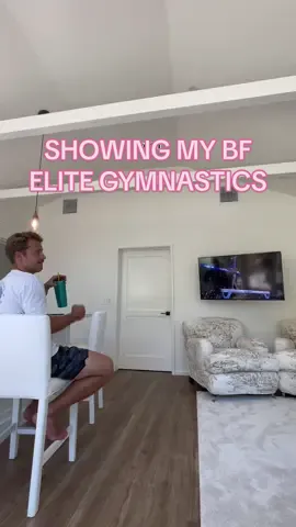 When i tell you, Griff was in AWE🤭 #elitegymnastics #gymnast #simonebiles #gymnastics 