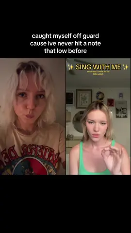 #duet with @Naomi Turner #Harmony cannot believe i caught that on camera (g3 for all the music nerds) #whatwasimadefor #baritone #barbie #billieeilish #lownote #singing #singer #music 