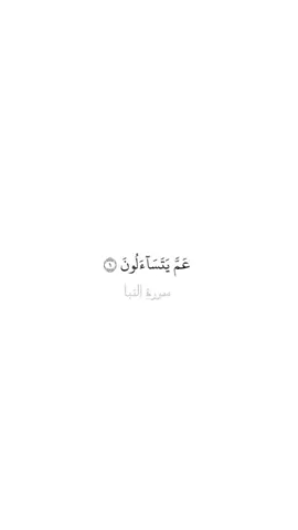 #سورة_النبأ  #عم_يتسألون  #قران #ايات_قرآنية  #ارح_سمعك_بالقران  #تلاوة_خاشعة  #quran  #اكسبلورر 