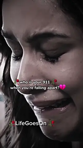 who is your 911 when you're falling apart💔😭🥀#fyp #sadvibes #brokenheart #LifeGoesOn 
