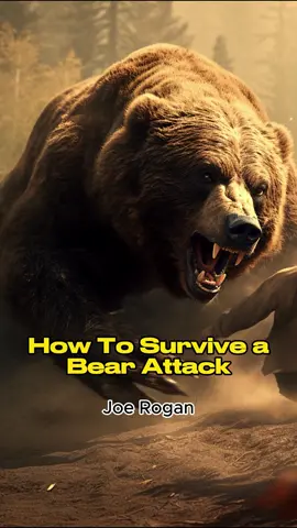 Survive Bear ATTACK! #joerogan #shorts