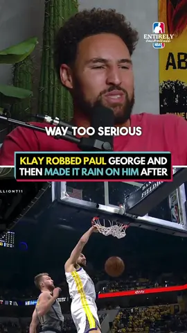 Klay is a serious gamer, Paul George found out the hard way #fyp #NBA #klaythompson #paulgeorge #nbabasketball #nbahighlights #nbaedits #nba2k #madden #fifa #nbatiktok #foryou #basketballtiktok 