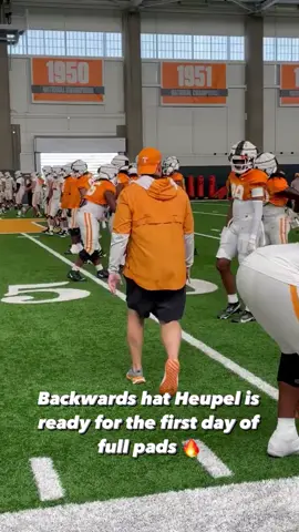 First day of full pads. Cant beat it 🍊 🎥 via Benmckee14/TW