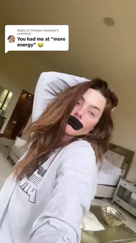 Replying to @Chelsea Vandiver SUCH a hack !! #mouthtape #mouthtaping #sleeptips #beautytips 