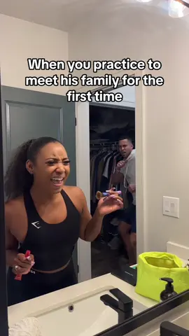 Be honest, did you guys rehearse how you would greet them?!? #fy #fypシ #fypage #fypシ゚viral #fypdongggggggg #fypp #foryou #foryoupage #foryoupageofficiall #inlaws #meetinginlaw #meetinginlaws #funnyvideos #funnyvideo #tylercheri #tylerandmichael 