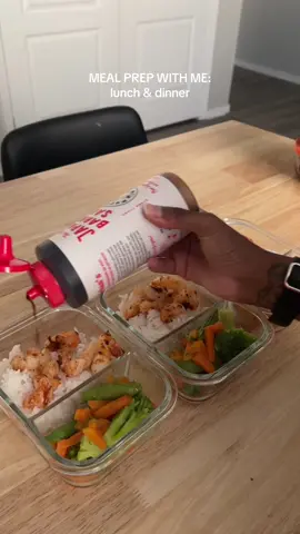 slowly getting better at consistently meal prepping every week! #mealprep #mealprepideas #weightgainjourney #blackgirltiktok 