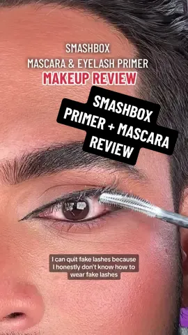 Finally an #eyelashprimer that doesnt dry down brittle and actually works!! 🙌🏾 #eyelashes #mascara #mascarareview #thickeyelashes #smashbox #makeup  @Smashbox Cosmetics 