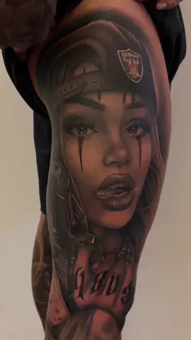 Chicano Gangster Girl Tattoo  Artist: richie moreno #tattoo #tattoos #tattooed #inked #inkedup #tattooart #tattooartist #tattooideas #tattooidea #tattoodesigns #tattoodesign 