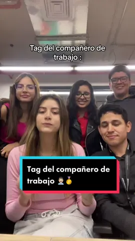 Tag del compañero de trabajo 😂👨🏻‍💼 etiqueta a alguien con quien harías este trend ✨ . . #trabajo #compañerosdetrabajo 