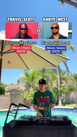Who did it best? 🤔 #utopia #travisscott #kanyewest 