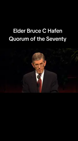 This whole talk was amazing! I encourage you to read it. Elder Bruce C Hafen 