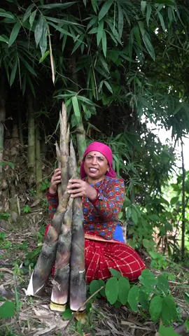 तपाईहरु चाहिँ कसरी राख्नुहुन्छ तामा ? #kanchhikitchen #bambooshoot #bamboo #nepalitiktok #nepal #tama #kanchhi #newvideo #village #villager #villagefood #green #greenscreen #monsoon #cool #nepalitiktok🇳🇵