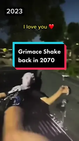 Grimace Shake comes back in 2070 #grimace #grimaceshake #mcdonalds #meme 