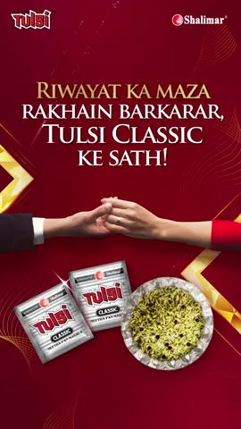 Haseen lamhon ko banayen aur khaas Tulsi Classic ke sath! #Tulsi #TulsibyShalimar #MouthFreshener #TulsiClassic #HumJisseyLajawabKehteHain