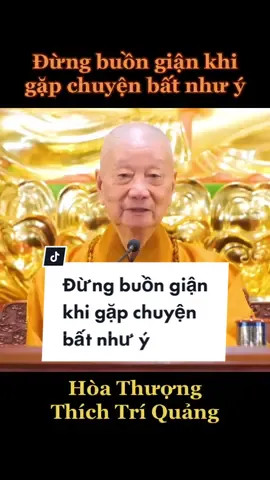Đừng buồn giận khi gặp chuyện bất như ý. Hòa Thượng Thích Trí Quảng khai thị #thichtriquang #hoathuongthichtriquang #tutap #nghephap #daophat #phatphap #phatgiao #daotrangphaphoa #tinhtam #annhien #thongdongtutai #thanhtinh