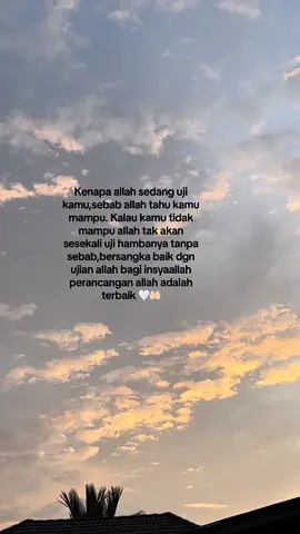 Semakin kita ingin berubah semakin hebat ujian allah bagi terima dgn hati yang sabar dan ikhlas🥰🤲🏻