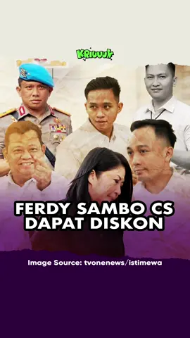 FERDY SAMBO CS DAPAT DISKON  Batal divonis hukuman mati, permohonan kasasi Ferdy Sambo dikabulkan oleh Mahkamah Agung (MA) menjadi penjara seumur hidup, Selasa (8/8/2023). Lalu, bagaimana dengan vonis hukuman Putri Chandrawati, Ricky Rizal Wibowo, dan Kuat Ma’ruf? Simak penjelasan selengkapnya di video! #FerdySambo #PutriChandrawati #MahkamahAgung #tiktokberita #infoterkini #fypdongggggggg #fypシ #fyp 