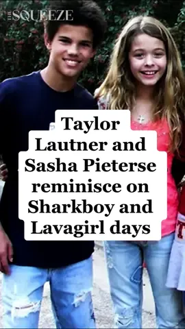 New episode is LIVE! (Ep 29, Sasha Pieterse: PCOS & Motherhood). To start off, @IamSashaPieterse and @Taylor Lautner reminisce about their time filming together and discuss how being in the spotlight at such a young age has taken a toll on their mental wellbeing. Listen wherever you get your podcasts 🎙️#TheSqueezePodcast #MentalHealth #sharkboyandlavagirl #taylorlautner 