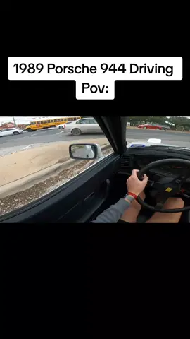 porsche 944 driving pov #carculture #car #germancars #1989 #80s #porsche #german #944 #fyp #fyp #foryou #porsche944 