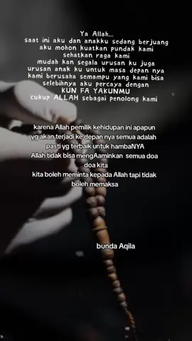 hanya pada Allah 