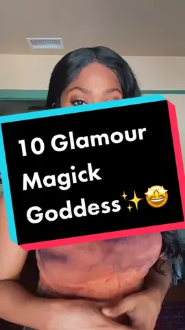 Goddess Worship can be rewarding and empowering to your overall practice especially when calling upon the assistance of Divine Energies for Glamour Magick! If you don’t work with deities, you can explore the archetype of these Goddesses and embody them in yourself!✨ I personally love Oshun and Bastet🤩 Comment down below if you work with any if these Goddesses! #witchtok #glamourmagick #glamourwitch #goddess #goddessworship 