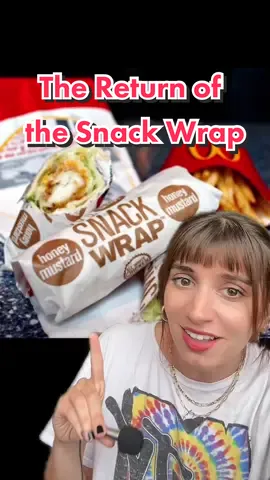 Finally! The return of the Snack Wrap? 🤯 #mcdonalds #burgerking #snackwrap #fastfood #vancouver #newmenuitem #newmenu #greenscreen  