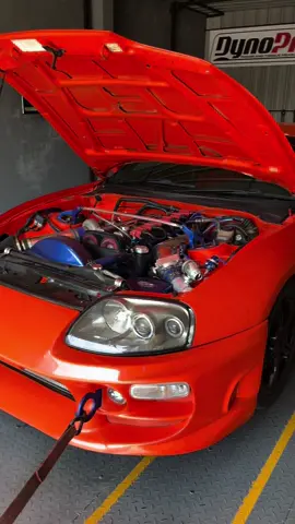 Supra en el Dyno 🍊🥵 #supra #2jz #turbo #fueltech #dynotune #racecar #fy 