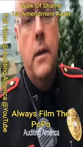 Watch till the end 😂 #1stamendmentaudit #freeeducation #knowyourrights #copgetsowned #tiktokcops #tiktokcops #rookiecop  #viral #fyp