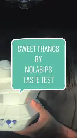 Sweet Thangs by NOLASIPS taste test 💕 would you try it ? 💕 #foodcritic