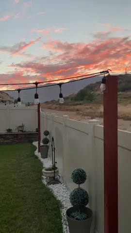 Enjoying the sunset and nice breeze🌅 #romanticizeyourlife #homesweethome #summerevening #summersunset #summernights 