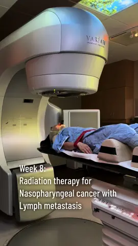 Week 8 radiation therapy for nasopharyngeal cancer with lymph metastasis. This video was taken yesterday and today was my last day. My current side effects are listed in the video. #cancer #oncology #cancersucks #cancerfighter #nasopharangealcancer #radiationsideeffects #lymphcancer #cancerawareness #fuckcancer #chemo #cancersupport #radiation #cancerwarrior #chemotherapyvlog #chemoqueen 