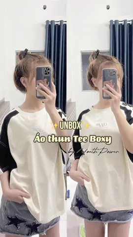 Áo thun xinh quá , chốt đơn ngay dee ✨ #reviewquanao #outfit#outfitn #OOTD #youthpower #localbrand #xuhuong #fyp #viral #thaothichriviu #macdep #haul #aothunformrong #outfits #unboxing  