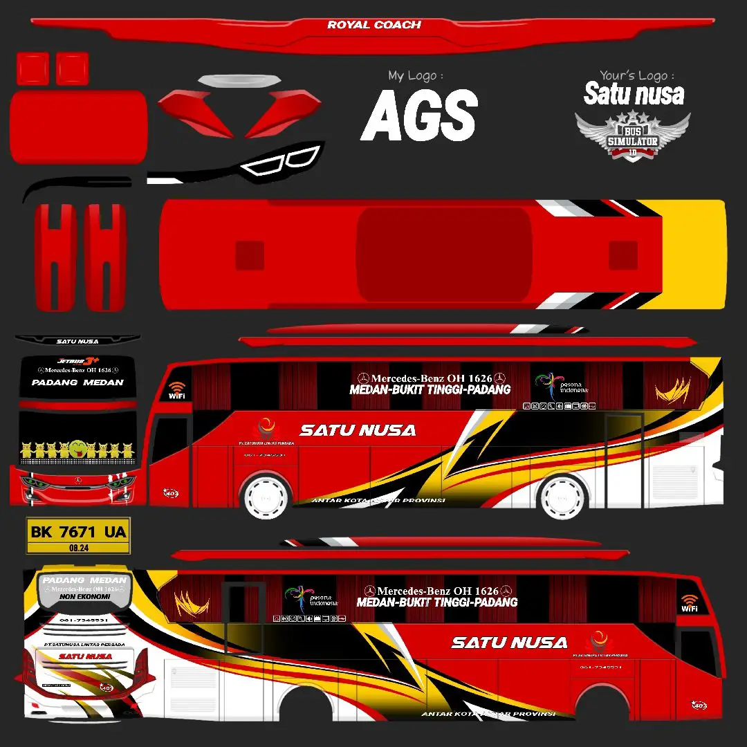 Bagi²Livery bussid dan stiker #tunggaljaya #ets #bussidsimulator #BUSSID #fypシ 