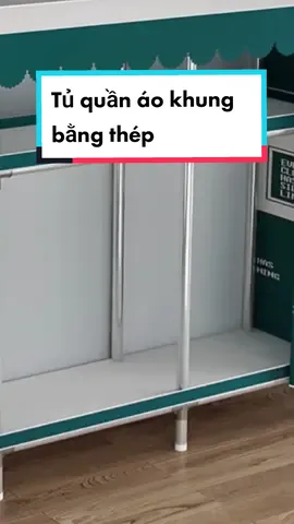 Lâu lắm rồi mới thấy tủ vải có khung kim loại chắn chắn như vậy. Rất thích hợp cho mọi người ở ký túc xã, phòng trọ dễ dàng lắp ghép.#famistore #tuvailapghep #tuvaikhungthep #tuvaiquanaokhungthep #giadungxanh #giadungtienich 